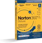 NORTON 360 DELUXE 1 JAAR VOOR 5 APPARATEN ZONDER ABONNEMENT, Nieuw, Windows, Verzenden