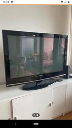 Grote goede platte Samsung tv met afstandsbediening, Ophalen, Gebruikt, Samsung