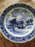 Grote Delfts Blauwe Bord Groot 38 cm delftsblauw, Ophalen of Verzenden