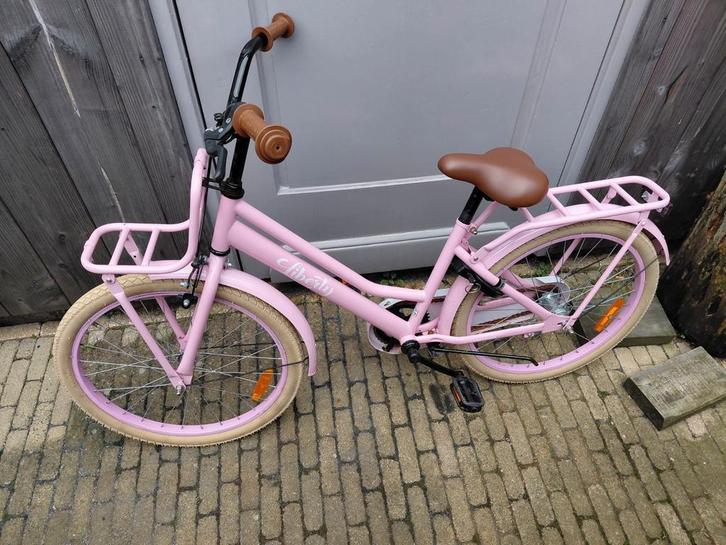 Roze kinderfiets Liberty - 22 inch, Fietsen en Brommers, Fietsen | Meisjes, Gebruikt, 22 inch, Handrem, Ophalen