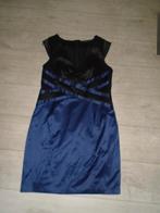 Steps Every Day Chic Prachtige Jurk maat 42 Blauw Zwart ZGAN, Maat 42/44 (L), Zo goed als nieuw, Steps, Onder de knie