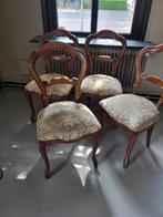 4 retro vintage stoelen, Ophalen