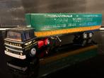 Tekno, Scania 141 van Wieren met 2 asser huif, Ophalen of Verzenden, Gebruikt, Bus of Vrachtwagen, Tekno