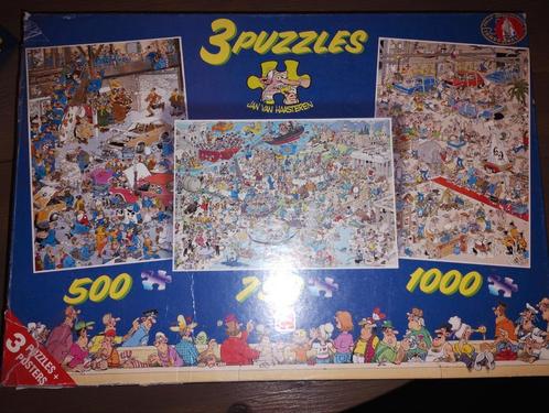 Jan van Haasteren puzzels, Hobby en Vrije tijd, Denksport en Puzzels, Zo goed als nieuw, Ophalen of Verzenden