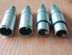 Neutrik XLR verloopstekkers, Ophalen of Verzenden, Gebruikt