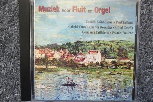 Cd: Muziek voor orgel en fluit Harry van Wijk en Suzan Zwart, Cd's en Dvd's, Cd's | Klassiek, Gebruikt, Overige typen, Ophalen