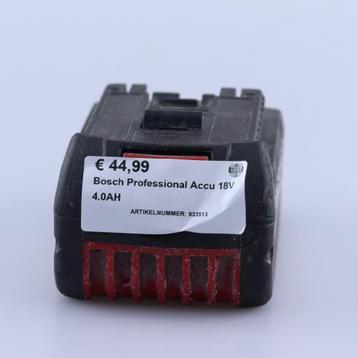 Bosch Professional Accu 18V 4.0AH beschikbaar voor biedingen