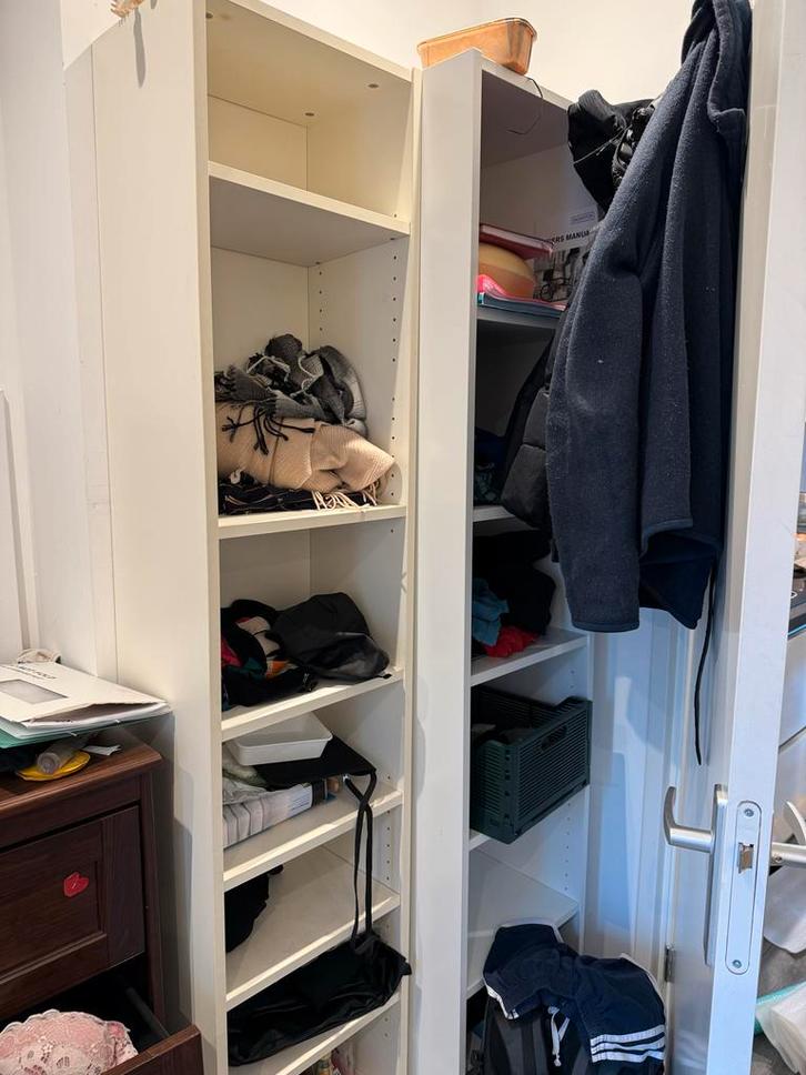 Twee Ikea Billy Boekenkasten, Huis en Inrichting, Kasten | Kledingkasten, Gebruikt, 200 cm of meer, 50 tot 100 cm, 25 tot 50 cm