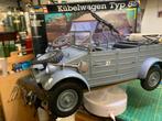 Kubelwagen schaal 1/9 gebouwd met motor en licht, Gebruikt, Tank, Revell, Groter dan 1:32