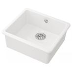 IKEA Havsen Inbouwspoelbak keuken keramiek, Huis en Inrichting, Ophalen, Gebruikt, Minder dan 100 cm, Wasbak of Wastafel