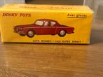 Dinky toys alfa romeo. 1900 super sprit 1:43, Ophalen of Verzenden, Zo goed als nieuw, Auto, Dinky Toys