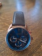 Te koop hugo boss horloge., Sieraden, Tassen en Uiterlijk, Horloges | Heren, Overige merken, Overige materialen, Leer, Polshorloge