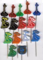 15 speldjes HOLLANDIA CHOCOLADE EUROMAST ROTTERDAM (A8), Verzamelen, Speldjes, Pins en Buttons, Verzenden, Gebruikt, Overige onderwerpen