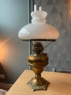 Olielamp (koper) 54cm hoog, Antiek en Kunst, Antiek | Lampen, Ophalen