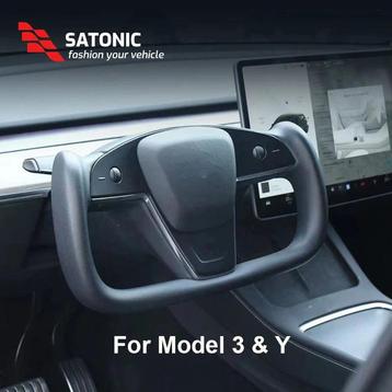 SATONIC TESlA Yoke Stuurwiel voor Model 3 & Y 370mm beschikbaar voor biedingen