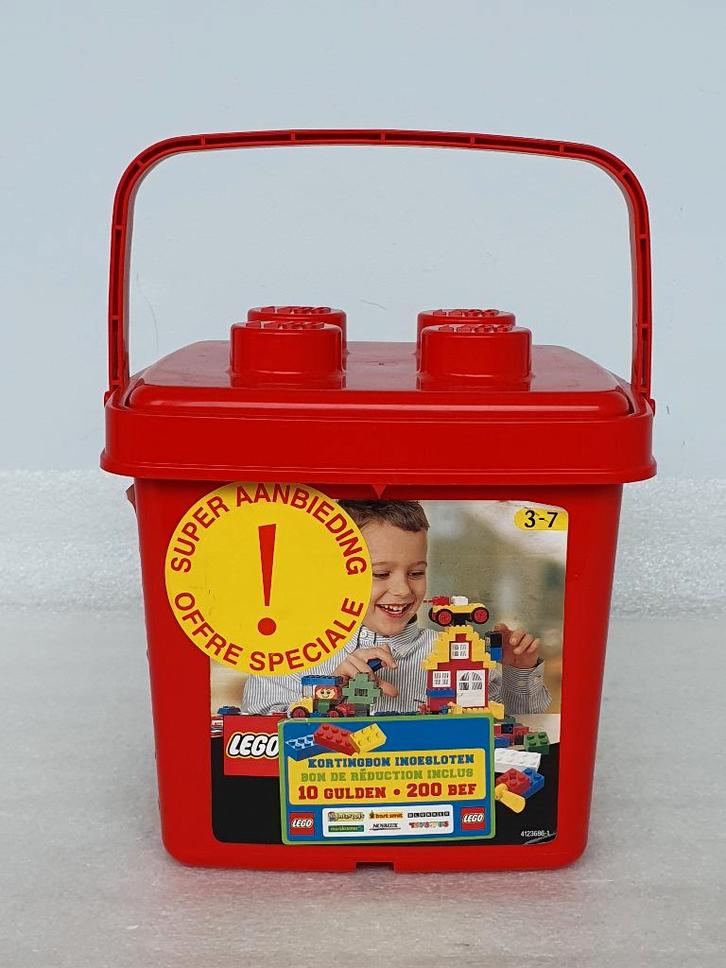 Lego 2229: Emmer (geen inhoud), Kinderen en Baby's, Speelgoed | Duplo en Lego, Gebruikt, Lego, Ophalen of Verzenden