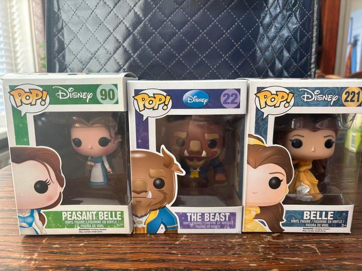 Disney Belle en het beest / Beauty and the Beast funko pops, Verzamelen, Poppetjes en Figuurtjes, Zo goed als nieuw, Ophalen of Verzenden