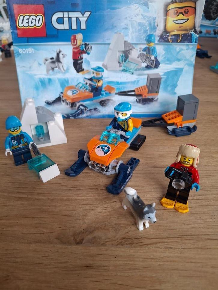 Lego city arctic winter 60191 Poolonderzoekersteam, Kinderen en Baby's, Speelgoed | Duplo en Lego, Zo goed als nieuw, Lego, Complete set