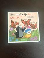 Het Molletje in de Zomer - Leuk Kinderboek!, Ophalen of Verzenden, Zo goed als nieuw, Uitklap-, Voel- of Ontdekboek, 1 tot 2 jaar