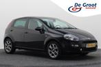 Fiat Punto Evo 0.9 TwinAir Sempre Navigatie, Climate, Cruise, Auto's, Fiat, Voorwielaandrijving, Gebruikt, Zwart, Origineel Nederlands