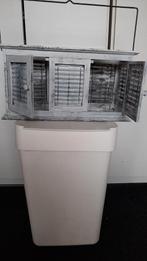Te koop Windlicht, Ophalen of Verzenden, Gebruikt, Overige materialen, Minder dan 25 cm