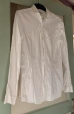 Wit overhemd mtS/38stretch jack&jones, Ophalen, Zo goed als nieuw, Wit, Halswijdte 38 (S) of kleiner