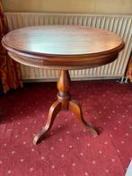 Houten bijzettafel wijntafel met driepoot, Ophalen, Gebruikt, 50 tot 100 cm, Tot twee personen