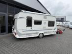 Fendt Saphir 450 SQB XL bed 210cm + XL Koeler Luifel Mover.., Caravans en Kamperen, Caravans, Bedrijf, Treinzit, Overige typen