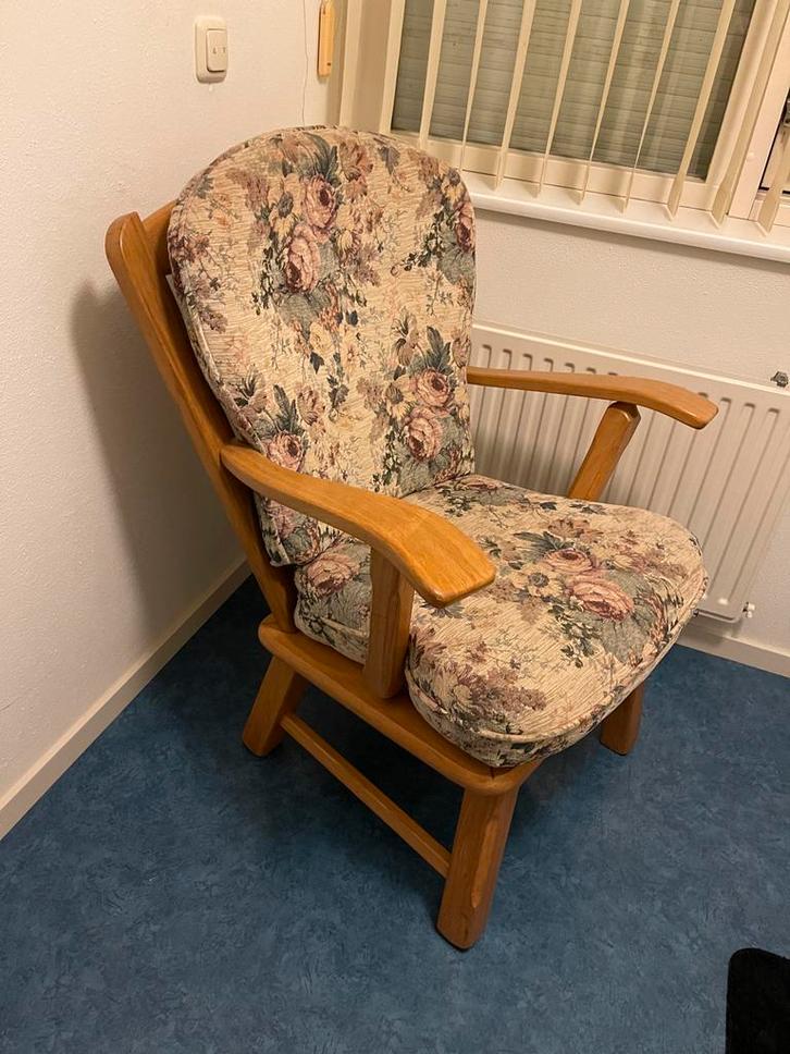 3 Senioren Fauteuils - Comfortabel en Stijlvol, Huis en Inrichting, Fauteuils, Gebruikt, Hout, 50 tot 75 cm, 75 tot 100 cm, Ophalen