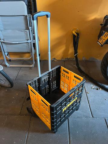 Jumbo Opvouwbare Krat met Wielen beschikbaar voor biedingen