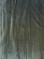 7. Stofcoupon Designers Guild Blauw/Goud Ruitje, Overige materialen, 120 cm of meer, Nieuw, 30 tot 200 cm