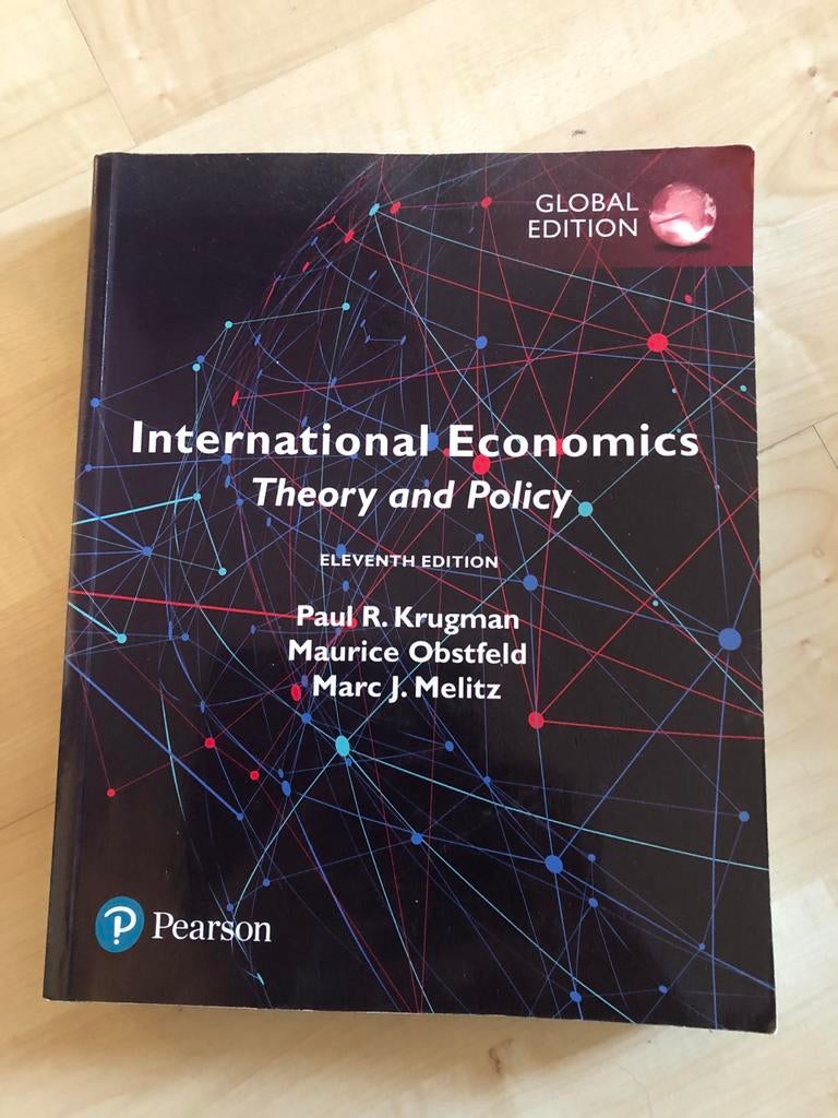 International Economics - Krugman, Obstfeld, Melitz, Ophalen of Verzenden, Beta, Zo goed als nieuw, WO