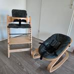 Kidsmill Up Meegroeistoel Baby + newborn set naturel kleur, Ophalen, Zo goed als nieuw, Meegroeistoel, Stoelverkleiner