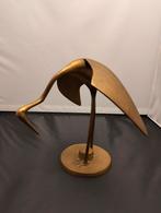 Vintage messing kraanvogel beeldje, Ophalen