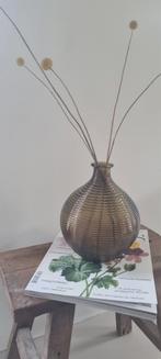 Groene vaas, Huis en Inrichting, Woonaccessoires | Vazen, Ophalen, Minder dan 50 cm, Groen, Glas