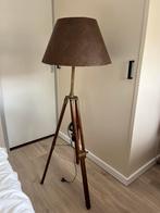 Retro/vintage driepoot vloerlamp, Huis en Inrichting, Lampen | Vloerlampen, Ophalen, 150 tot 200 cm