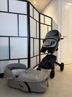 Stokke Xplory V6 kinderwagen in zeer goede staat, Kinderen en Baby's, Kinderwagens en Combinaties, Gebruikt, Verstelbare duwstang