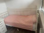90x200 ikea bed 1 persoon, Ophalen, 90 cm, Eenpersoons, Wit