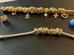 Pandora 14 krt bedels dec tip., Sieraden, Tassen en Uiterlijk, Bedels, Ophalen of Verzenden, Zo goed als nieuw, Goud, Pandora