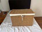 Rieten mand, Huis en Inrichting, Woonaccessoires | Schalen en Manden, Gebruikt, Mand, Ophalen of Verzenden, Riet