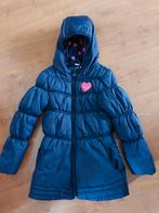 Miss cute kinderkleding meisje winterjas donkerblauw mt 128, Miss cute, Meisje, Ophalen of Verzenden, Zo goed als nieuw