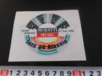 sticker 1980 stadio comunale MURATTI MUSIC jazz ad alassio, Ophalen, Zo goed als nieuw