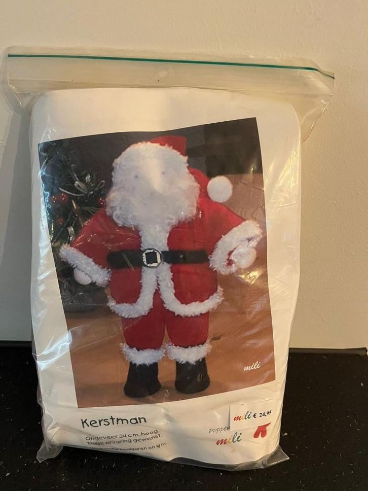 Zelfmaakpakket Kerstman, Hobby en Vrije tijd, Knutselen, Nieuw, Materiaal, Verzenden