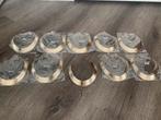 Partij 10 stuks mooie goudkleurige kettingen K98, Ophalen of Verzenden, Nieuw, Goud, Overige materialen