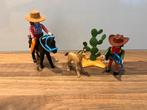 GRATIS Playmobil cowboys 5373 en 70602, Ophalen of Verzenden, Zo goed als nieuw, Complete set
