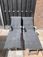 Te koop twee deckchair kussens, Tuin en Terras, Ophalen, Zo goed als nieuw, Textileen, Verstelbaar