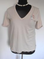 MarcCain - prachtige beige shirt - 42 (N5), Kleding | Dames, Verzenden, Beige, Maat 42/44 (L), Zo goed als nieuw