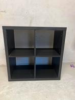 Ikea Kallax zwart eiken 3x, Huis en Inrichting, Kasten | Wandmeubels, Ophalen, Gebruikt, Minder dan 150 cm, Minder dan 100 cm