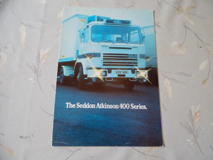 Seddon Atkinson 400, Boeken, Auto's | Folders en Tijdschriften, Zo goed als nieuw, Overige merken, Verzenden