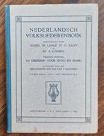 Volksliederenboek 1921 - Zang en Piano, Ophalen of Verzenden, Zo goed als nieuw, Overige onderwerpen, Daniël de Lange, Dr. G. Kalff, Mr. A. Loosjes
